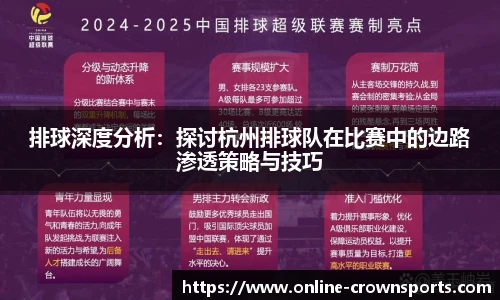 排球深度分析：探讨杭州排球队在比赛中的边路渗透策略与技巧